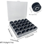 rangements bobines fil coudre boîte acrylique moderne accessoire couture organisation bricolage palette couleurs