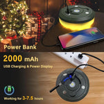 guirlandes led rechargeables camping éclairage extérieur moderne guirlande balle led semi transparentes