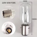 ampoule transparente classique 24v 220v e27 p28s incandescente 65w bayonet base éclairage navigation thuyền