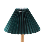 abat jour plissé moderne tissu floral rouge vert bleu beige rose blanc