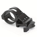 support rail monture lampe torche vissage clé allen noir surface mate