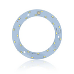 anneau lumineux led bleu clair 11cm 15.5cm 20cm 24.5cm 32.4cm 36cm led diodes smd