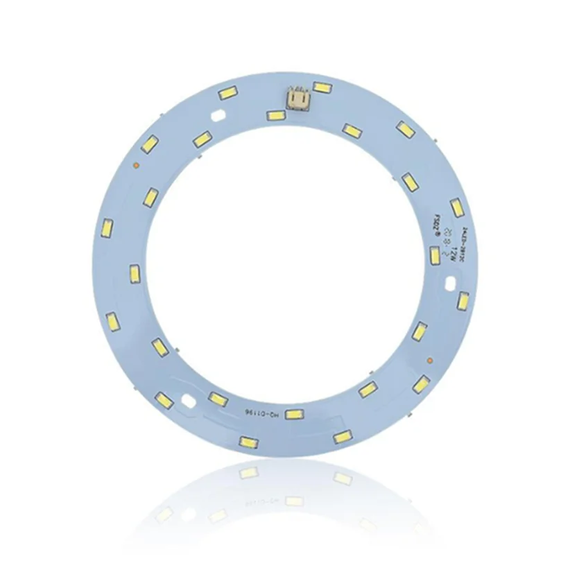 anneau lumineux led bleu clair 11cm 15.5cm 20cm 24.5cm 32.4cm 36cm led diodes smd