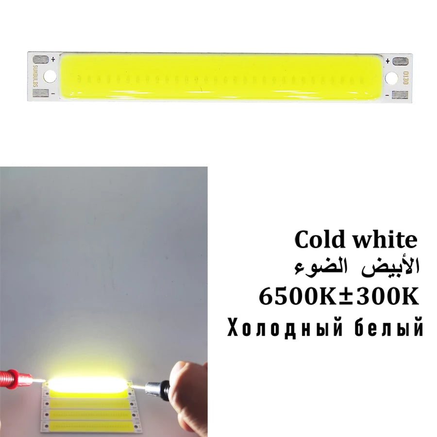 lampe led 60x50mm blanc jaune moderne aluminium silicone efficace 100lm/w
