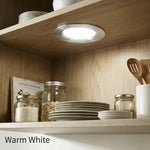 plafonnier led argent noir blanc moderne 12v 3w nickel opaques