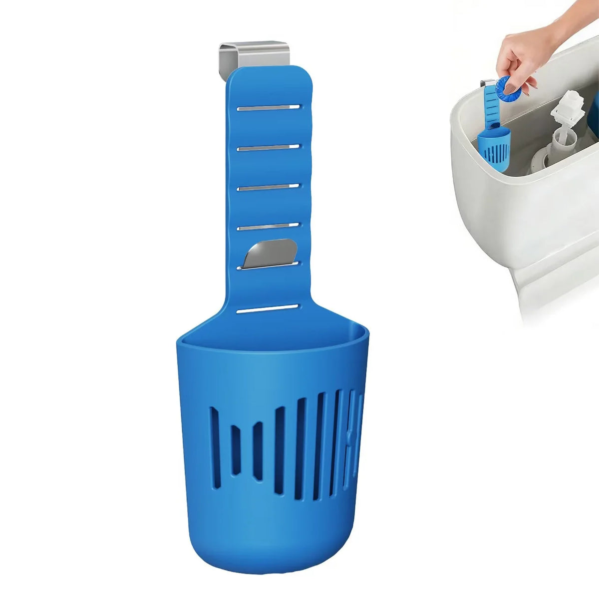 pince tablette nettoyage moderne bleu noir blanc perforations clips métalliques respectueux environnement