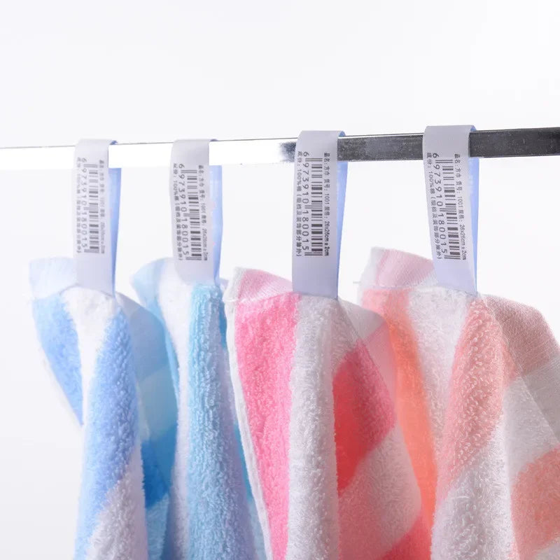 serviettes coton rayées absorption rapide séchage instantané clips modernes enfants toilette