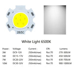 ampoule led 10w 5w 3w blanc chaud froid 3000k 6500k 900lm 500lm downlight modernes