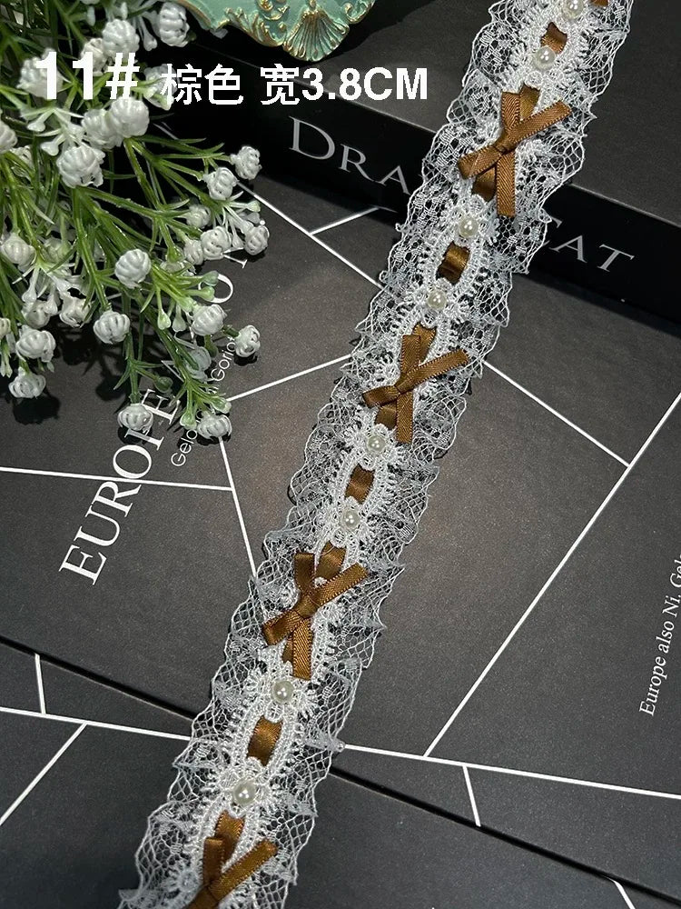 bracelet dentelle décoratif rubans élégant pourbijou bras fait main