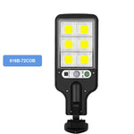 lampe solaire moderne led noir ip65 télécommande détecteur mouvementextérieur autonomie minimaliste