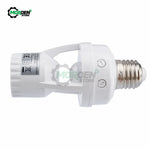 convertisseur led e27 pire capteur mouvement douille lampe moderne instruction blanc