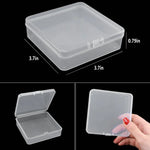 boîte rangement plastique transparente séparateurs bijoux accessoires matériel pêche