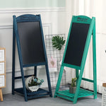 tableau noir moderne étagère bois support vis facile vert brun blanc minimaliste decoration