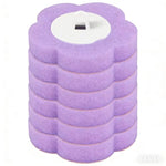 brosse wc remplacement tête jetable 18 36pcs long manche hygiène durable blanc bleu violet