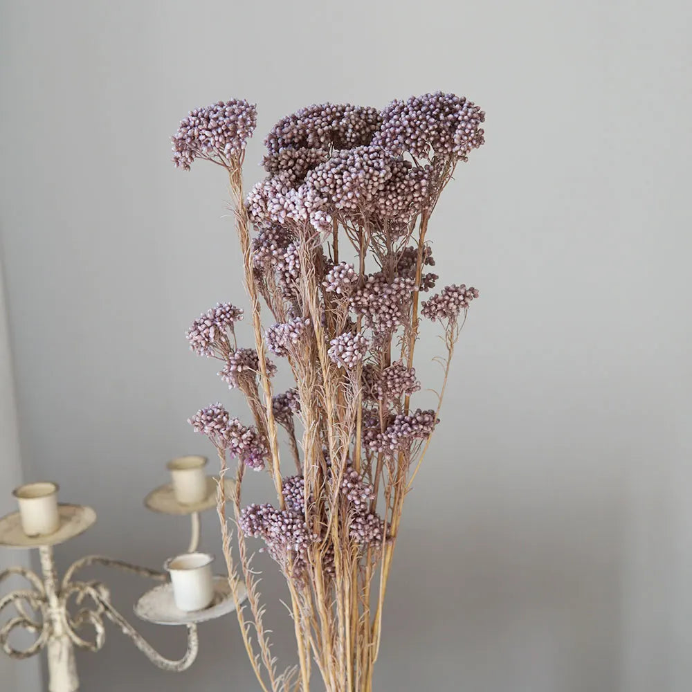 bouquet fleurs séchées naturelles rustique décoration maison mariage anniversaire petit volume décoratif