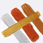 peinture acrylique métallique pigment or argent bronze 300ml art chinois restauration bouddha toile verre