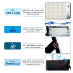 projecteur led 50w ip65 moderne éclairage extérieur noir certifié cecccrohs 220v 110v