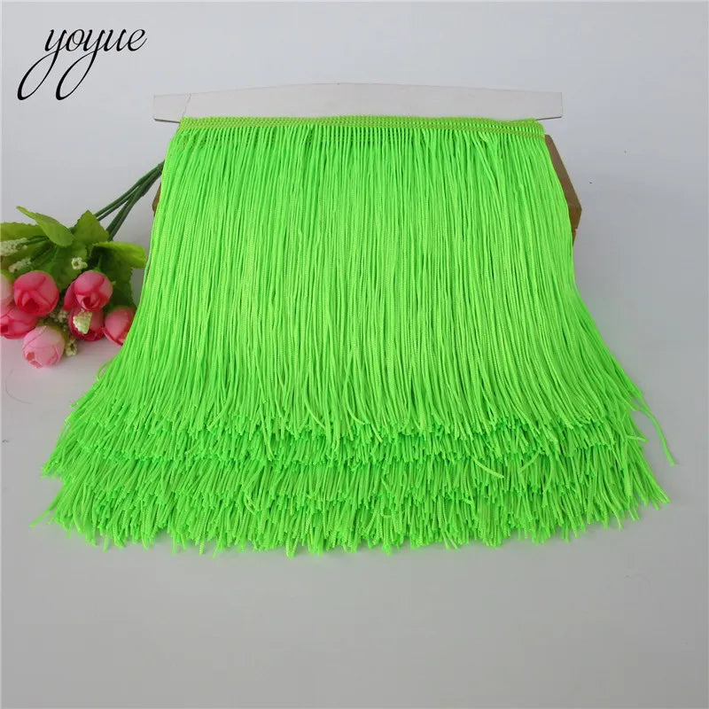 franges polyester dentelle rouge noir vert marron violet blanc rose moderne