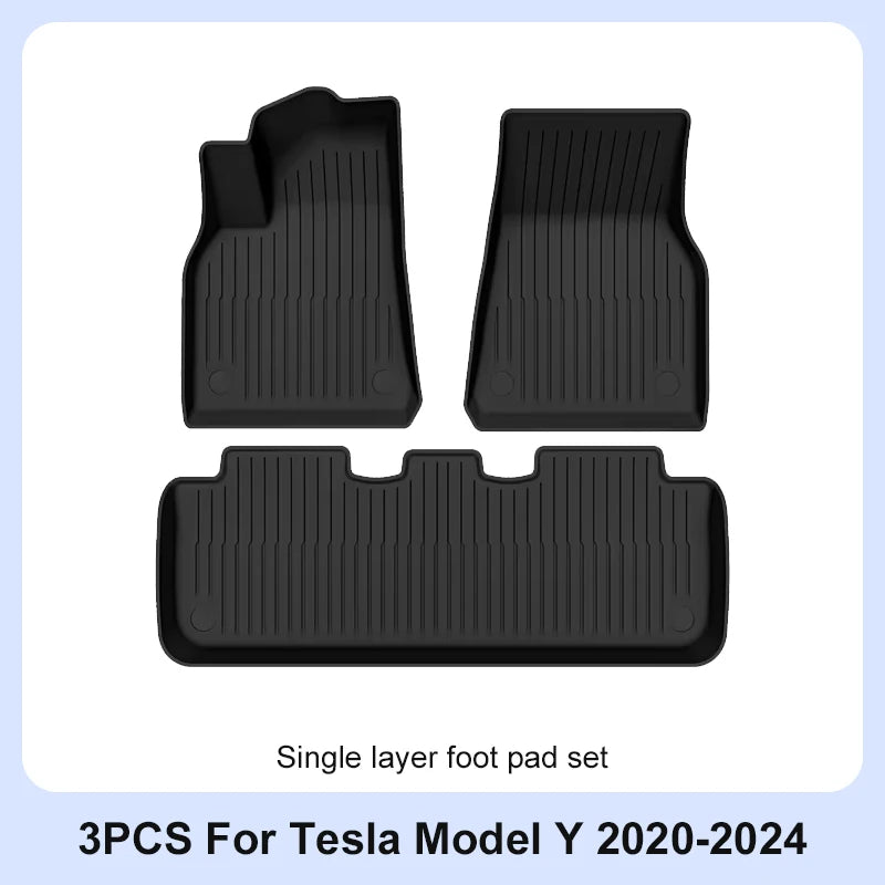 tapis sol voiture noir rayures horizontales moderne antidérapant tout saisons protection intérieure tapis avant