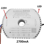 pilote led tension constante 24v 30v 240v ac blanc moderne driver perforations suspension led