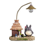 veilleuse table animaux compagnie totoro décoration maison miniature vintage led noire blanche