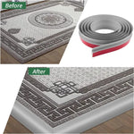 bande transition sol pvc autoadhésive noir beige moderne 3mm 7mm 12mm