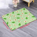 tapis d'entraînement lavable chiens motifs animaux rose vert bleu moderne