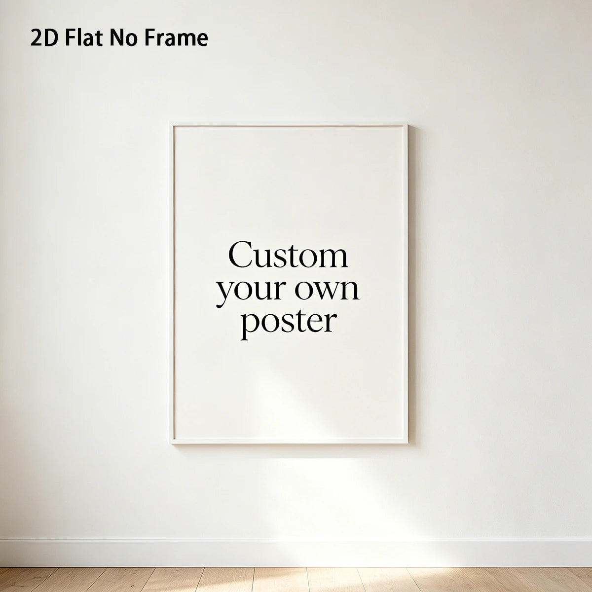 affiches personnalisables blanc texte minimaliste clips bulldog opaques salon décoration murale impressions toile