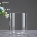 terrarium verre transparent plantes artificielles décoration miniature intérieur moderne décoratif