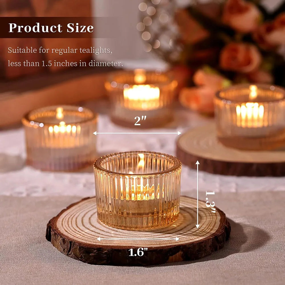 décoration intérieure bougeoirs verre doré transparent classique mariage événement table