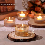 décoration intérieure bougeoirs verre doré transparent classique mariage événement table