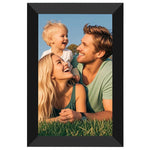 cadre photo numérique hd ips 10 pouces résolution 1280x800 noir blanc moderne pied incliné