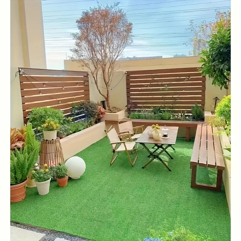 tapis gazon artificiel imitation herbe texture douce vert extérieur intérieur
