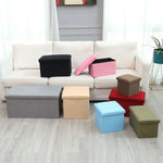 coffre jouets pliable tissu uni moderne rose gris beige bleu vert noir