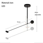 lampe murale flexible bras pivotant noir réglable chambre étude moderne