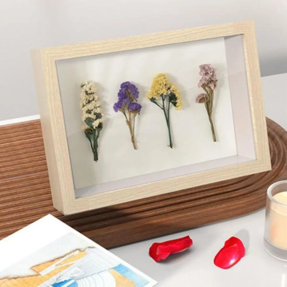 cadre photo contemporain fleurs séchées lettres décoratives noir blanc beige pouces pouces 10 pouces