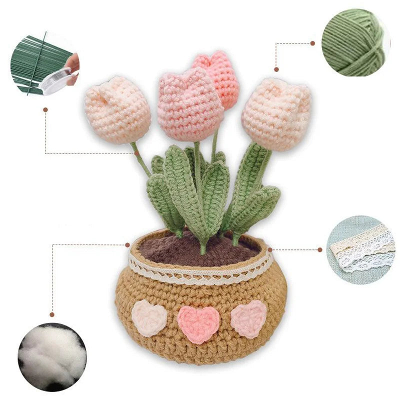 Plante en laine décoration intérieur