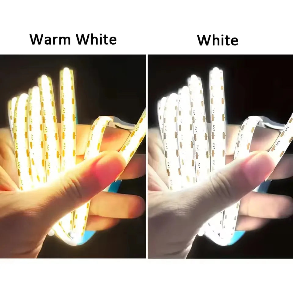 ruban led flexible blanc jaune adhésif 320 led couche 5v batterie pirose moderne chambre