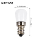 ampoule led e12 e14 blanc mat moderne 360° 249 lumens 50000h