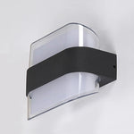 lampe murale moderne noire transparente ip65 adhésive 12w ac 85265vextérieur intérieur bas haut