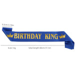 Badge anniversaire avec motif lettre pour fête