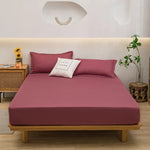 drap plat uni gris élastique lit adulte qualité moderne linge lit polyester 120x200x25cm