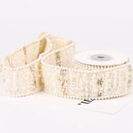 rubans tissés patchwork couleur unie vintage chic cheveux accessoires diy noeuds dorésOpaque