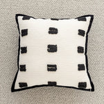 coussin carré 45x45cm coussin 30x50cm housse amovible lavable bohème motif géométrique polyester coton moderne