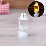 lanterne transparente ancienne vintage noir blanche barreaus annneau métallique led simulateur cierge maison scène