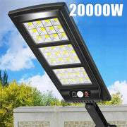 lampe solaire détecteur mouvement led panneau solaire noir jaune blanc moderne jardinextérieur