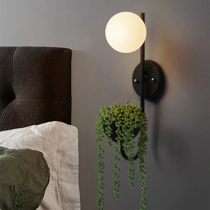 applique murale moderne verre opaque dorée éclairage mural contemporain fixée mur led chambre cuisine