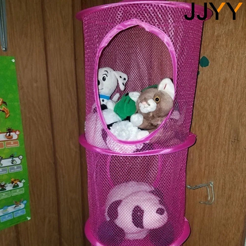 sac rangement pliable jaune violet rose vert bleu maille moderne oiseau peluche livre panda