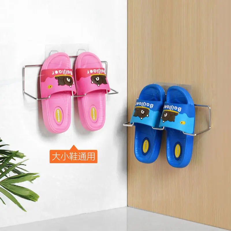 support mural chaussures argenté bleu rose motifs visage adhésif moderne pratique echangement