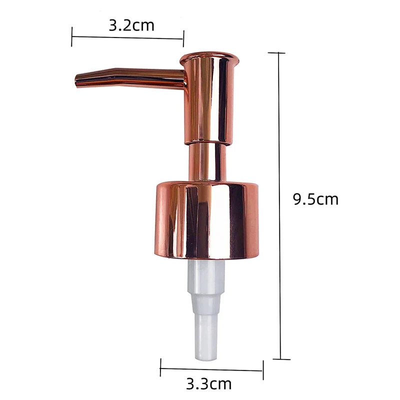 pompe liquide moderne doré argenté noir marbrée opaque tuyau flexible